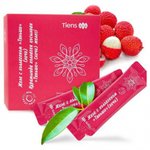 Желе с Коллагеном с экстрактом Личи Tiens(15 пакетов)
